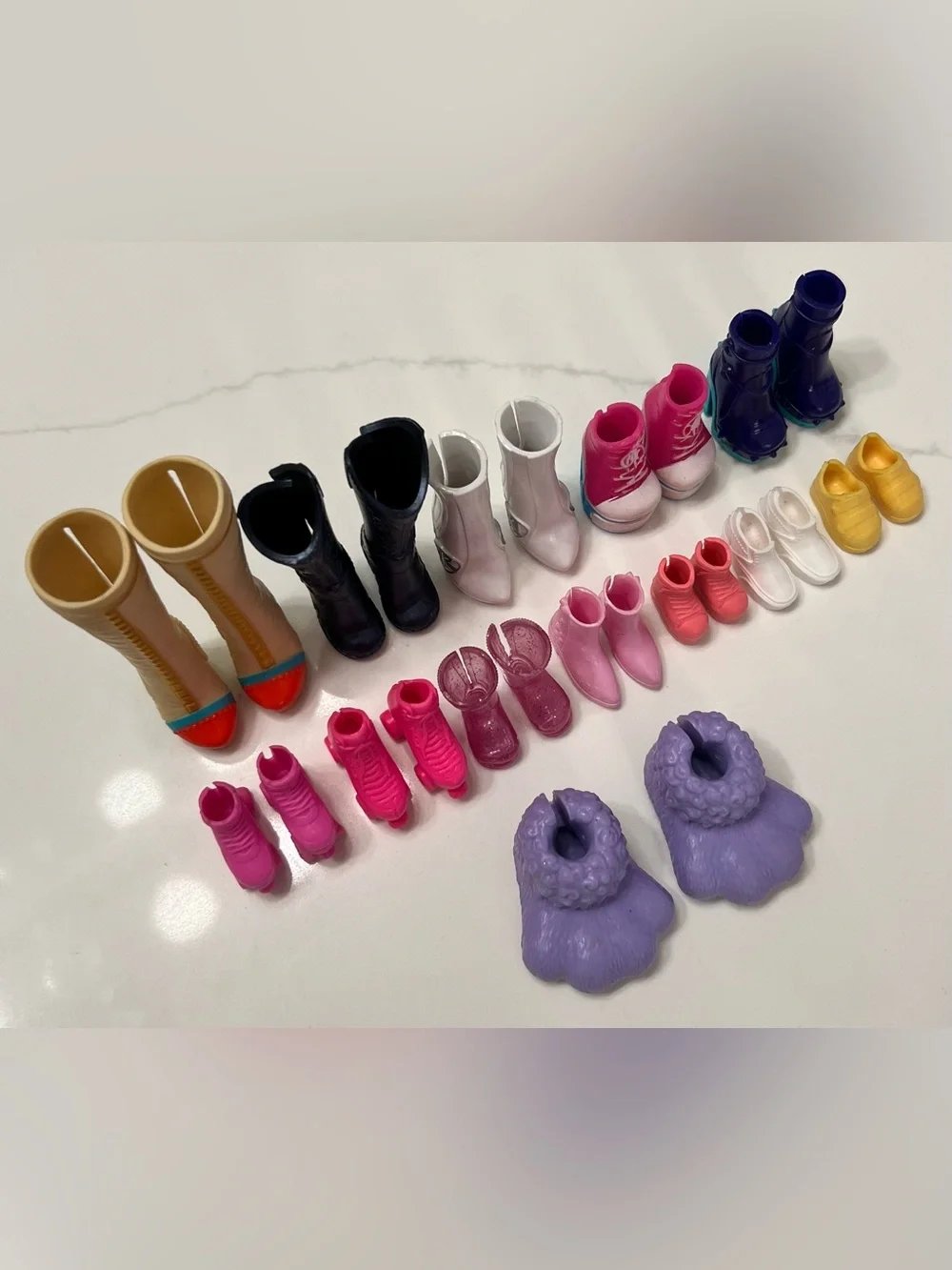 Barbie Doll Shoes Accessories Lot